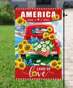 america land of love flag 2825