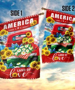 america land of love flag 4544