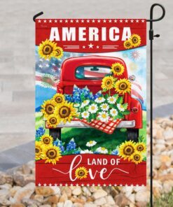 america land of love flag 5991