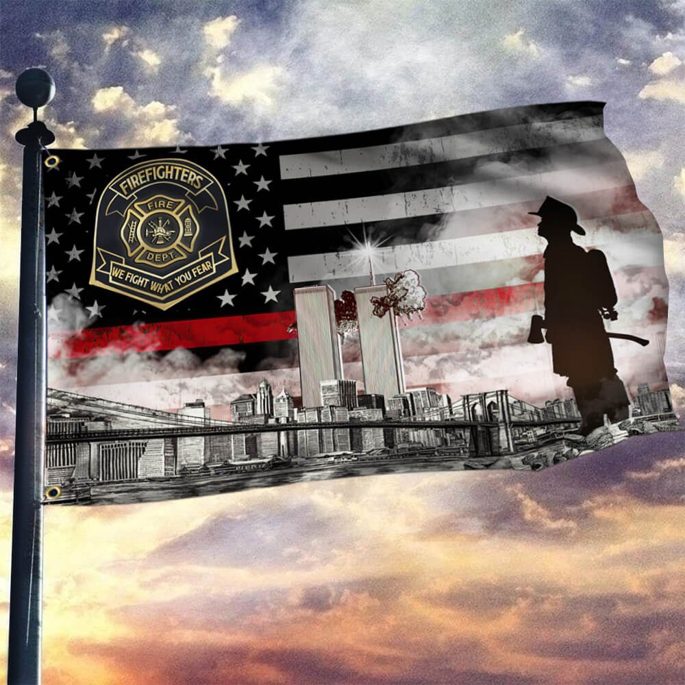 America Patriot Day Flag Twin Towers 9/11 Grommet Flag All Gave Some, Some Gave All LNT169GF - Image 9