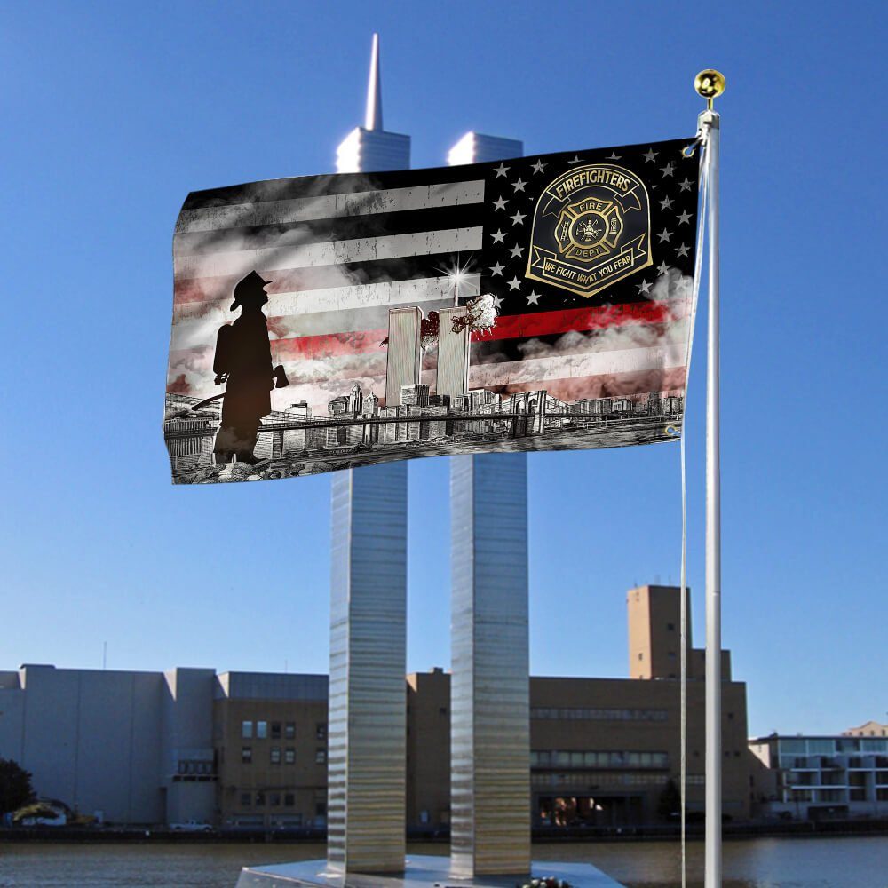 America Patriot Day Flag Twin Towers 9/11 Grommet Flag All Gave Some, Some Gave All LNT169GF - Image 3