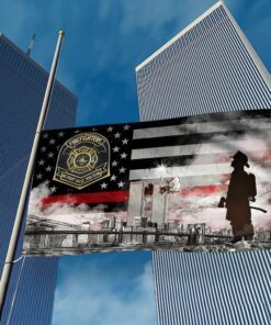 America Patriot Day Flag Twin Towers 9/11 Grommet Flag All Gave Some, Some Gave All LNT169GF