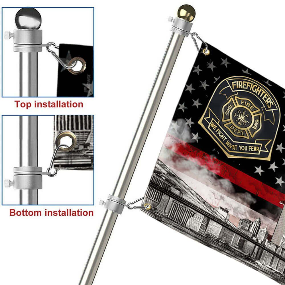 America Patriot Day Flag Twin Towers 9/11 Grommet Flag All Gave Some, Some Gave All LNT169GF - Image 6