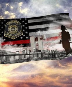 america patriot day flag twin towers 911 grommet flag all gave some, some gave all lnt169gf 6714