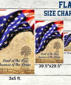 america patriotic flag land of the free because of the brave lnt275f 8230