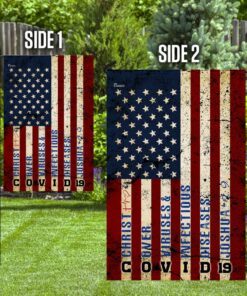 america strong. jesus christ joshua 19 flag 2477