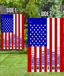 america strong. jesus christ joshua 19 flag 3224