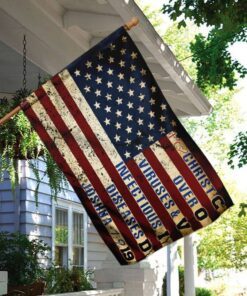 america strong. jesus christ joshua 19 flag 8299