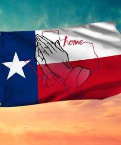 America Texas Grommet Flag Peace Love Pray LNT87GF
