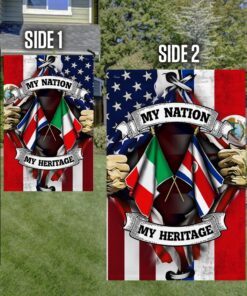 american, costa rica &amp italian flag my nation my heritage ddh2869fv3 5024