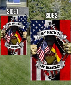 american &amp german flag my nation my heritage ddh2869fv1 3199