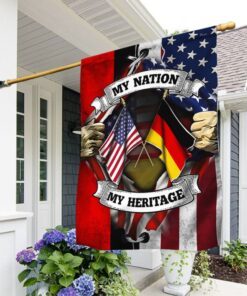 american &amp german flag my nation my heritage ddh2869fv1 8133