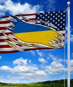 american and ukrainian grommet flag bnt518gfv1 5720