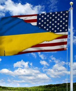 american and ukrainian grommet flag bnt519gfv1 3925