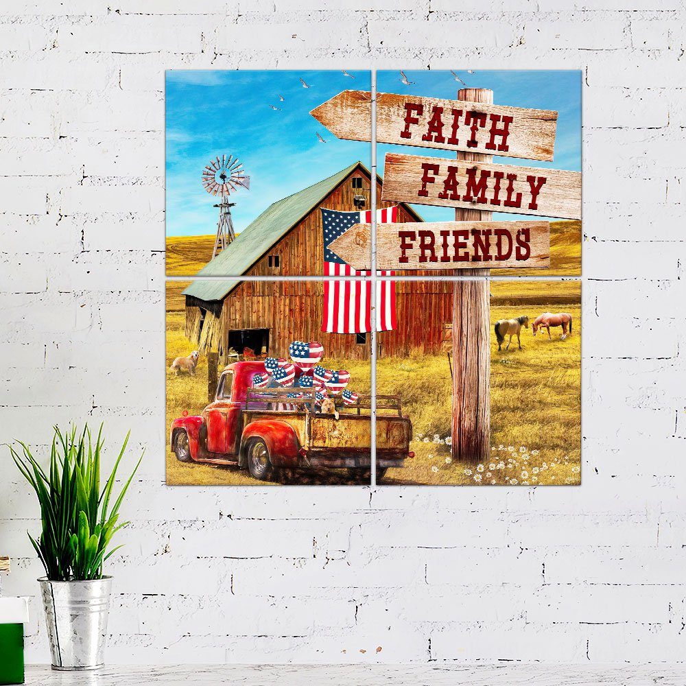 American Barn house Art Multipiece Metal Sign Decor LNT33MMS - Image 2