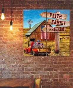 American Barn house Art Multipiece Metal Sign Decor LNT33MMS