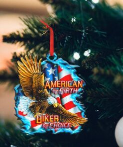 American Biker Custom - Shaped Ornament Birth Choice NTT137O