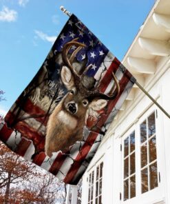 american deer flag 6193