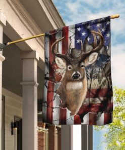 american deer flag 8143