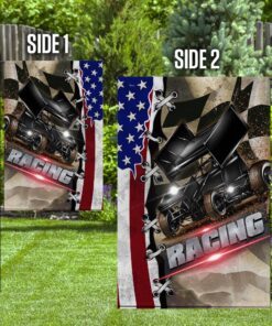 american dirt racing flag 6350