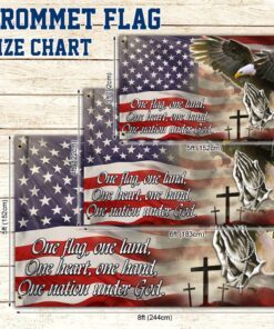 american eagle flag one nation under god thb3455gf 6629