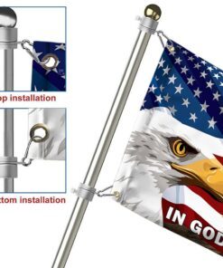 american eagle in god we trust grommet flag mbh155gf 7120