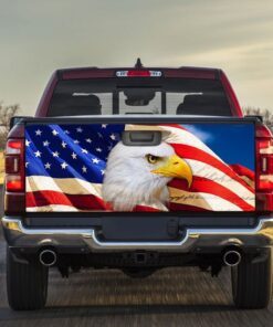 American Eagle Truck Tailgate Decal Sticker Wrap PS124TDv2