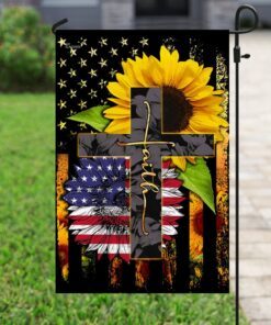 american faith sunflower flag 2340