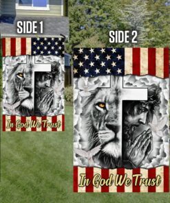 american flag in god we trust ddh2907f 4886