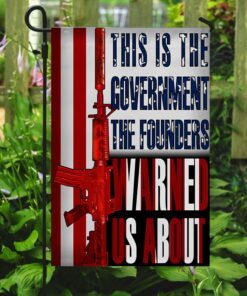 american flag the founders warned us bnt406f 6907