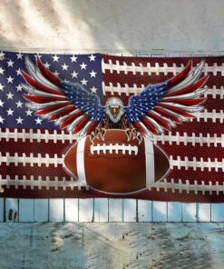 american football eagle grommet flag dbd3179gf 1936
