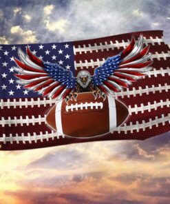 American Football Eagle Grommet Flag DBD3179GF