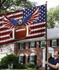 american football eagle grommet flag dbd3179gf 4727