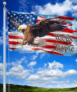 American Grommet Flag Eagle Patriot NNT136GF