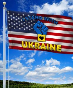 American Grommet Flag I Stand With Ukraine BNL525GF