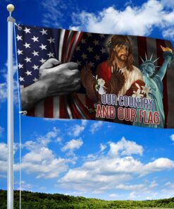 american grommet flag our country and our flag tty315gf 4871