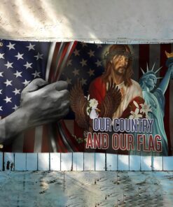 american grommet flag our country and our flag tty315gf 5526