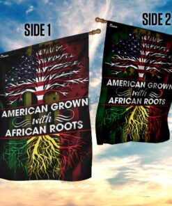 american grown with african roots flag 7105