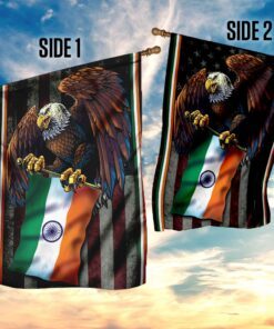 american grown with indian roots flag 2663