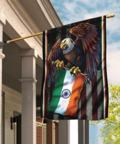 American Grown With Indian Roots Flag