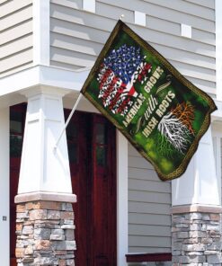 american grown with irish roots flag 2819