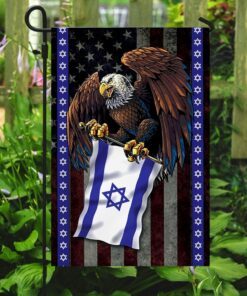 american grown with israel roots flag 3320