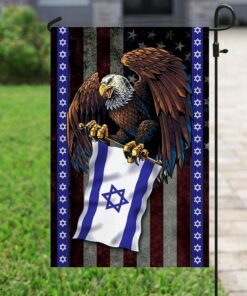 american grown with israel roots flag 5162