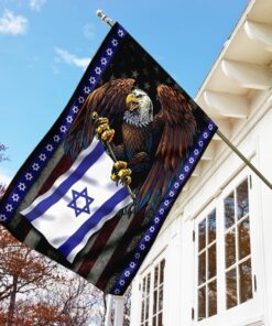 american grown with israel roots flag 7323