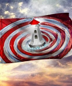 american light house grommet flag circle ntb356gf 5754