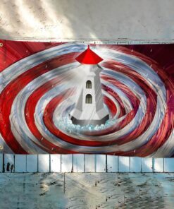 american light house grommet flag circle ntb356gf 6228