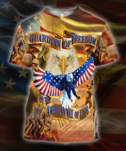 American Patriot 3D Tshirt NTB295TS
