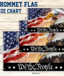 american patriot grommet flag we the people bnn402gf 1367