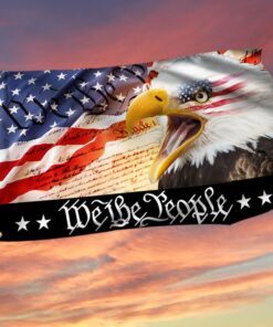 American Patriot Grommet Flag We The People BNN402GF