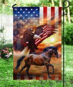 american patriot horse eagle flag trn1364f 1851